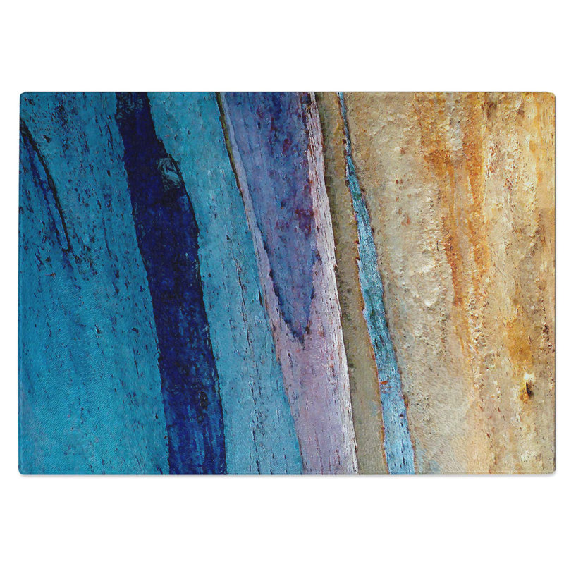 Glass Goodbye To You in Abstract Chopping Board, 39 cm W x 28.5 cm L