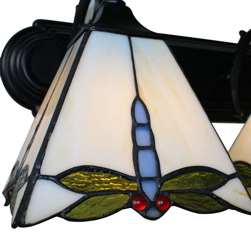 Caldina 3-Light Tiffany Style Wall Sconce Lamp