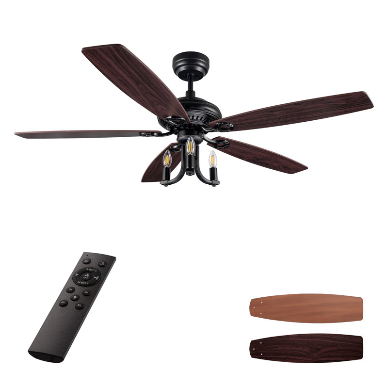 52'' Ceiling Fan with Light Kit