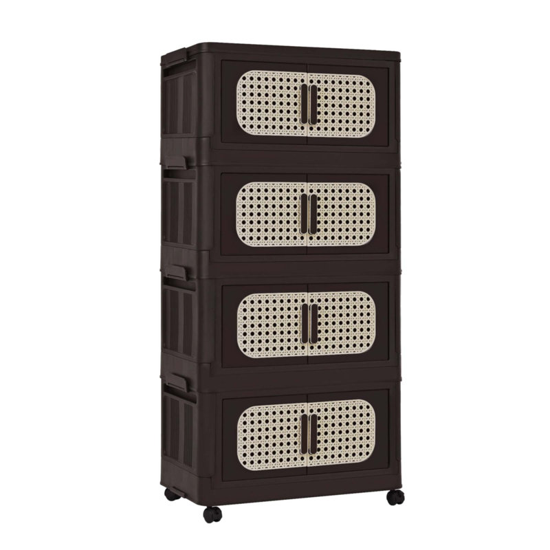 Armoire de rangement 20 po, Brun
