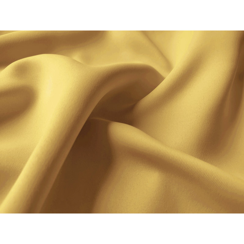 Chacra Room Darkening Curtain Pair, Width 114 x Drop 137cm, Ochre