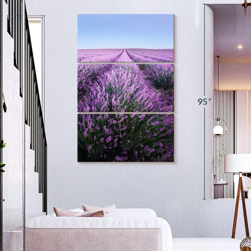 Lavande française Alvord Provence, H 65 po x l 42 po