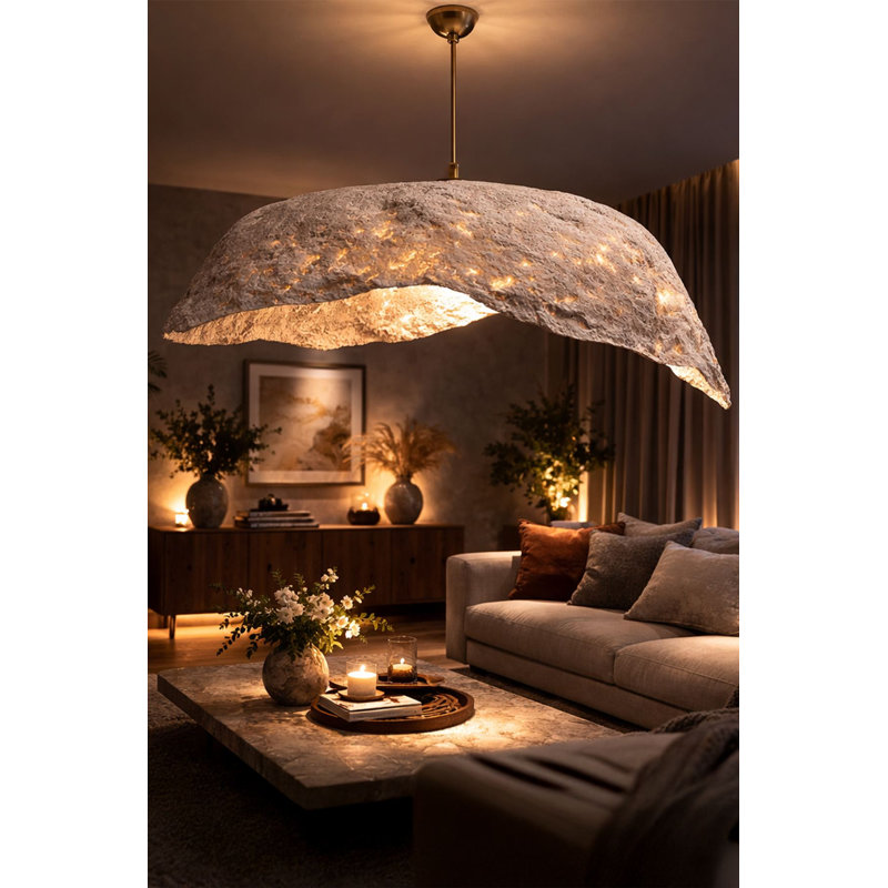 Lustre, H 24,02 po x l 12,6 po x P 11,02 po, Multi-couleur, Multi-couleur, 1 niveau, Une lumière, 144 V
