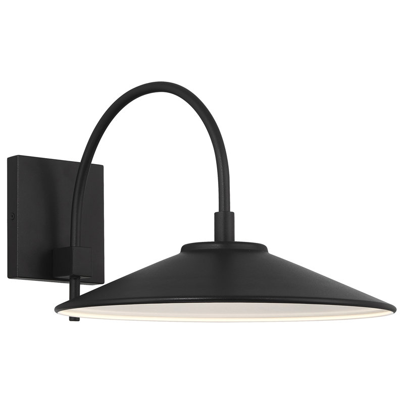 Fixation murale d'extérieur à DEL Breonia, H 9,75 po x l 13 po x P 18,25 po