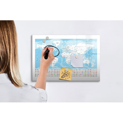 Magnetic Glass Dry Erase Board