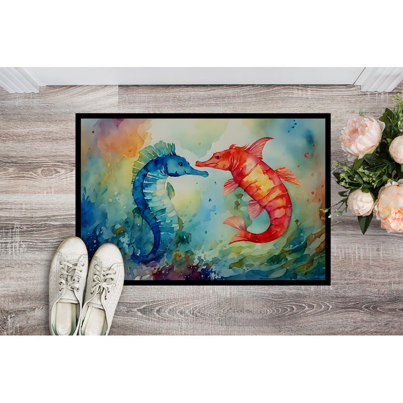 Prabha Non-Slip Doormat, 24" W x 36" L