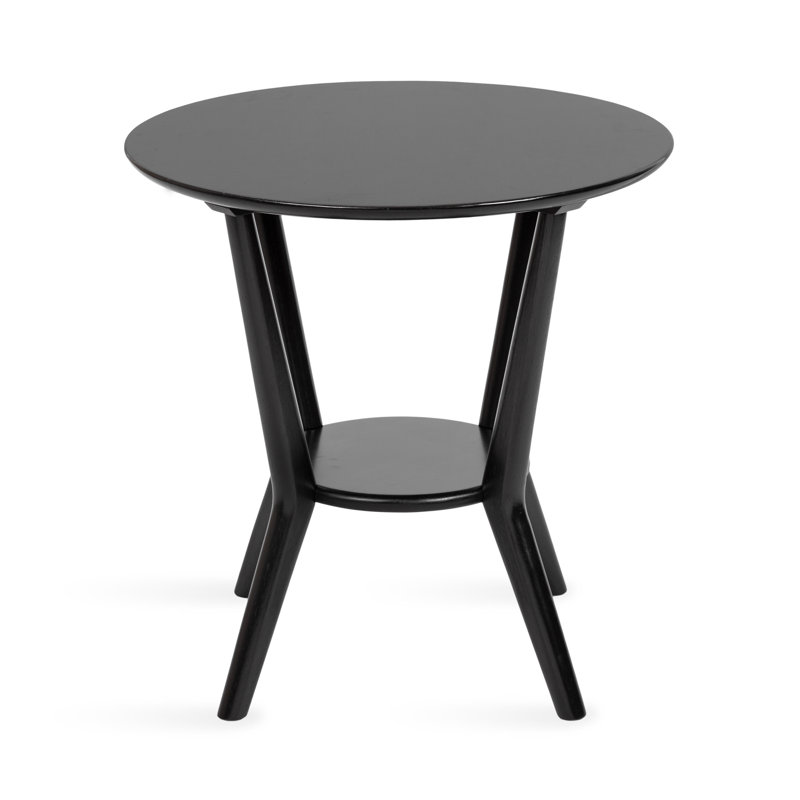 Leanni Solid Wood End Table