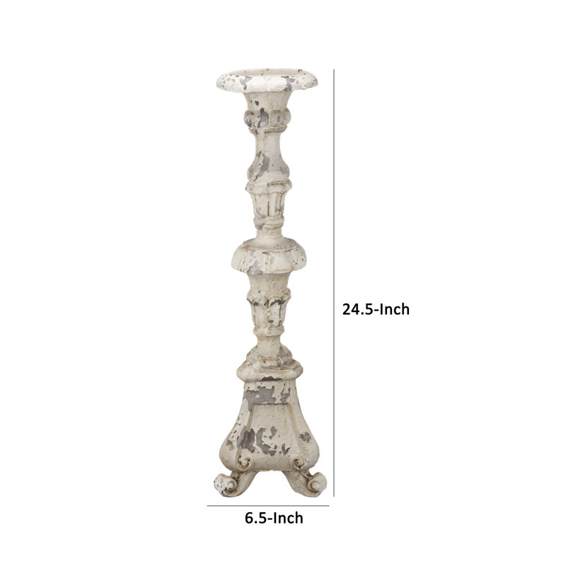 Benedito 24.5'' H Metal Tabletop Candlestick