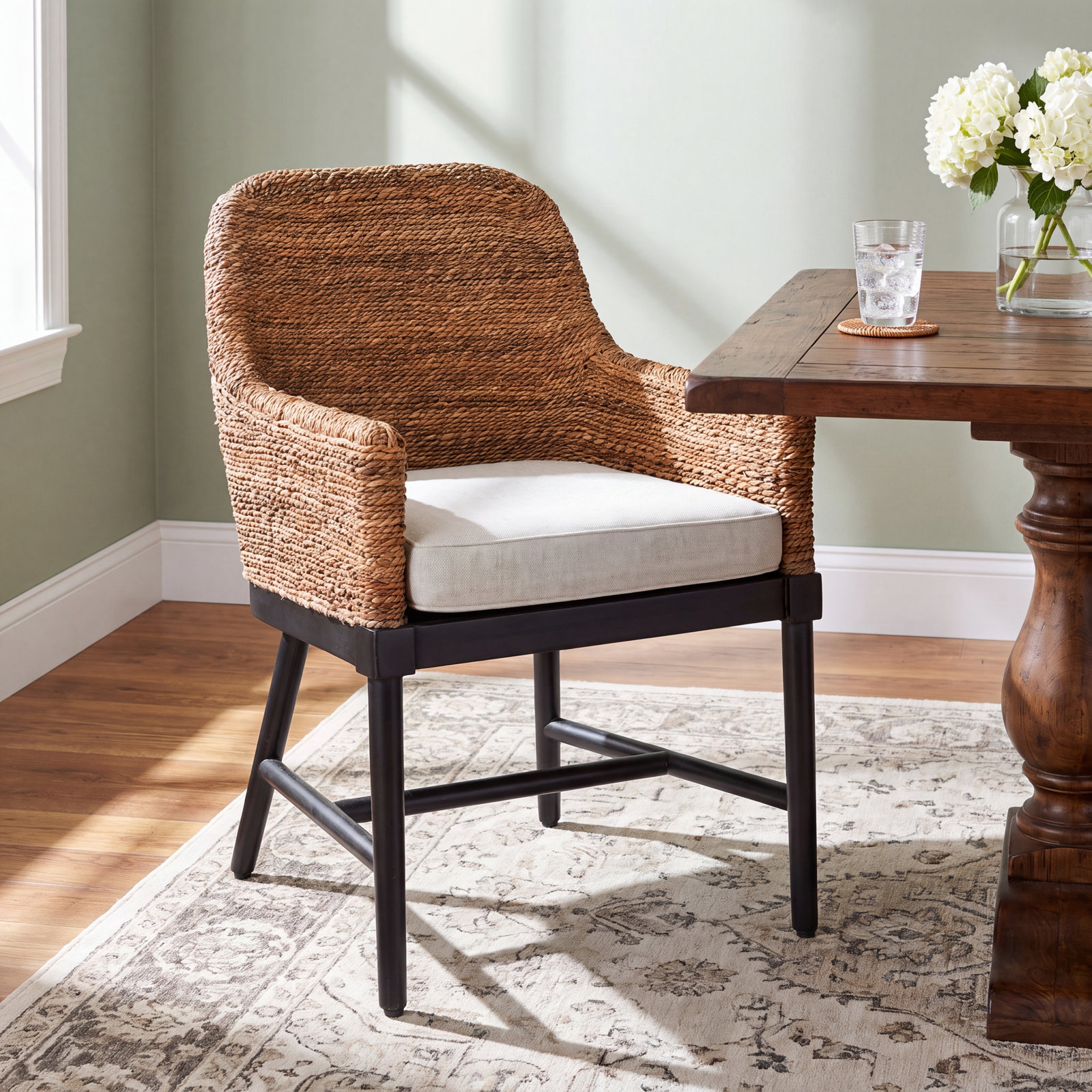 Westlund Mahogany Dining Armchair