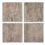 4 Piece Wood Wall Décor Set in Grey