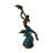Mermaid W Three Dolphins Fountain Enameled Bronze Statue Size: 34" X 41" X 83"H