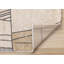 Tapis blanc et noir 5 pi x 8 pi