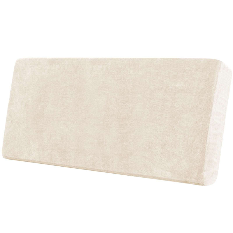 Housse de canapé extensible antidérapante en chenille pour canapé à 3 places avec fond élastique pour le salon Lavable à la machine