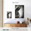 Visage de lapin Brampt noir et blanc-108441309