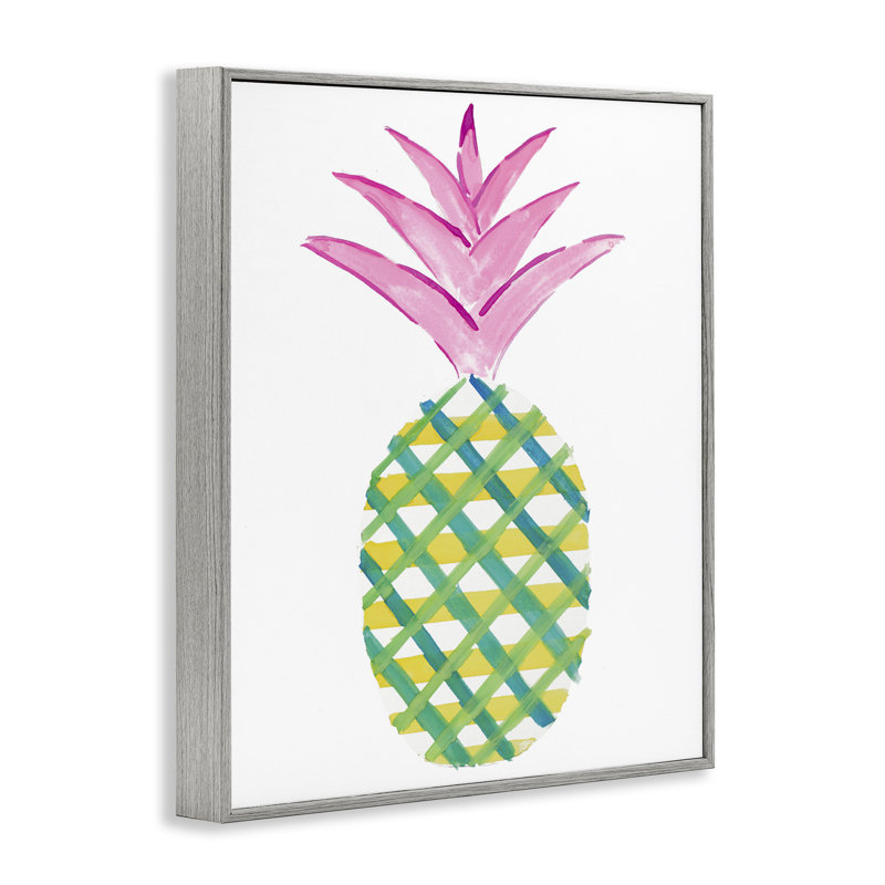 Giclée tropicale à carreaux par Julie DeRice, Estampe numérique Farmhouse, H 20 po x l 16 po