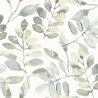 Rouleau de papier peint lisse L 33 pi x l 20,5 po Eleanor
