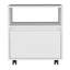 Nightstand Munyochi, One Drawer, White Finish-255715239