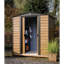 Woodridge Steel Storage Shed 6 x 5 ft. Woodgrain