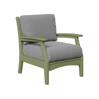 Fauteuil club et coussins Classic Terrace