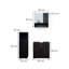 Bianney Ant HGL 5 Bathroom Furniture Set