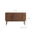 Armoire d'appoint en bois massif pour rangement