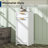Tilt Out Laundry Hamper Cabinet, Freestanding Bathroom Storage Cabinet With Removable Basket, Laundry Storage Basket For Bathroom