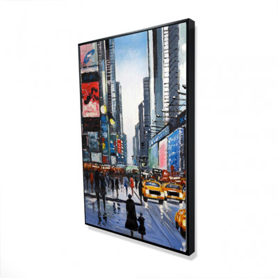 «Peak Hour», reproduction sur toile
