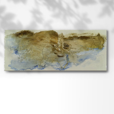 Toile tendue Golden Fissure I