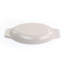 Martha Stewart Enameled Cast Iron 2 Piece Au Gratin Birch Wood Trivet Set