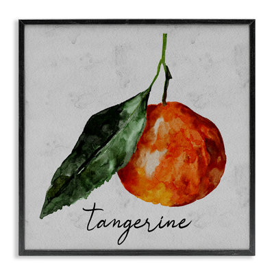 Giclée sur bois de mandarine rétro par Regina Moore
