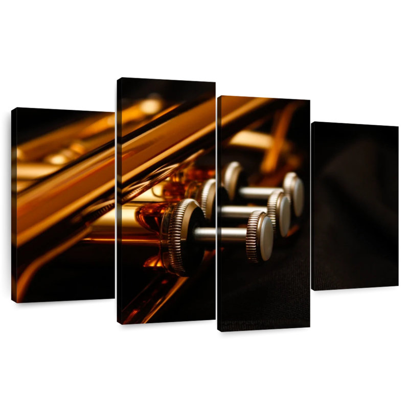 Abarca Trumpet Valves, 22" H x 36" W