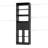 66"-100"Closet System With 2 Wooden Drawers And 5 Hang Rods-572550551