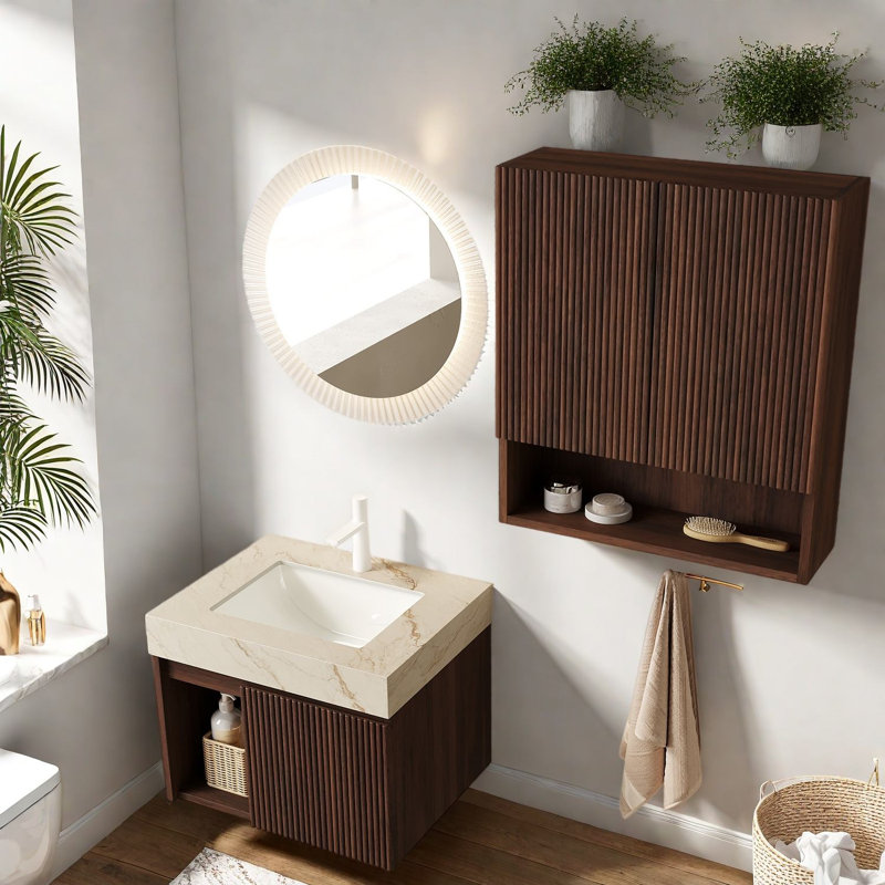 Meuble-lavabo moderne avec rangement