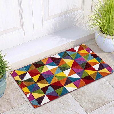Montanez Yellow/Orange/White Rug