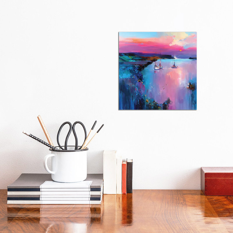 Fabulous Turquoise by Tatyana Yabloed - Gallery-Wrapped Canvas Giclée on Canvas, Canvas, 30.48 cm H x 30.48 cm W