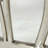 Square Marble End Table With Stainless Steel Base