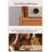 Scandinavian Solid Wood One-Piece Storage Food Cabinet