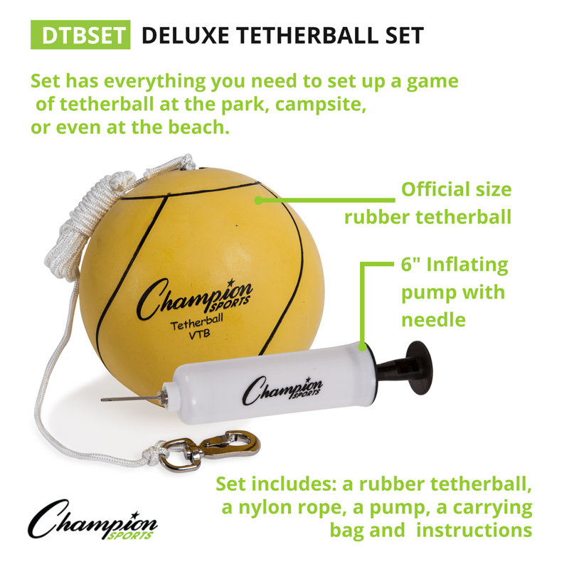 Champion Sports Metal Tetherball