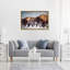 Buffalo Herd In A Snow Landscape Print-69850883-69850886