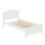 Platform Bed Featuring Headboard and Two Under-Bed Drawers, Space-Saving Design-65553160