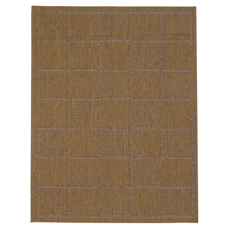 Lilian Chequered Area Rug, Rectangle 80 x 150cm