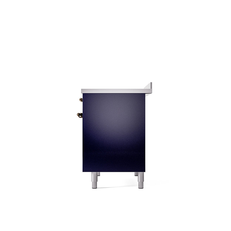 ILVE Nostalgie II 40 in Induction Range, Midnight Blue/Bronze