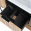 Meuble-lavabo autoportant de 48 pouces avec lavabo en résine