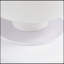 Set Of 2 Round Metal Side Coffee Table Black And White 70Cm And Balck 50 Cm