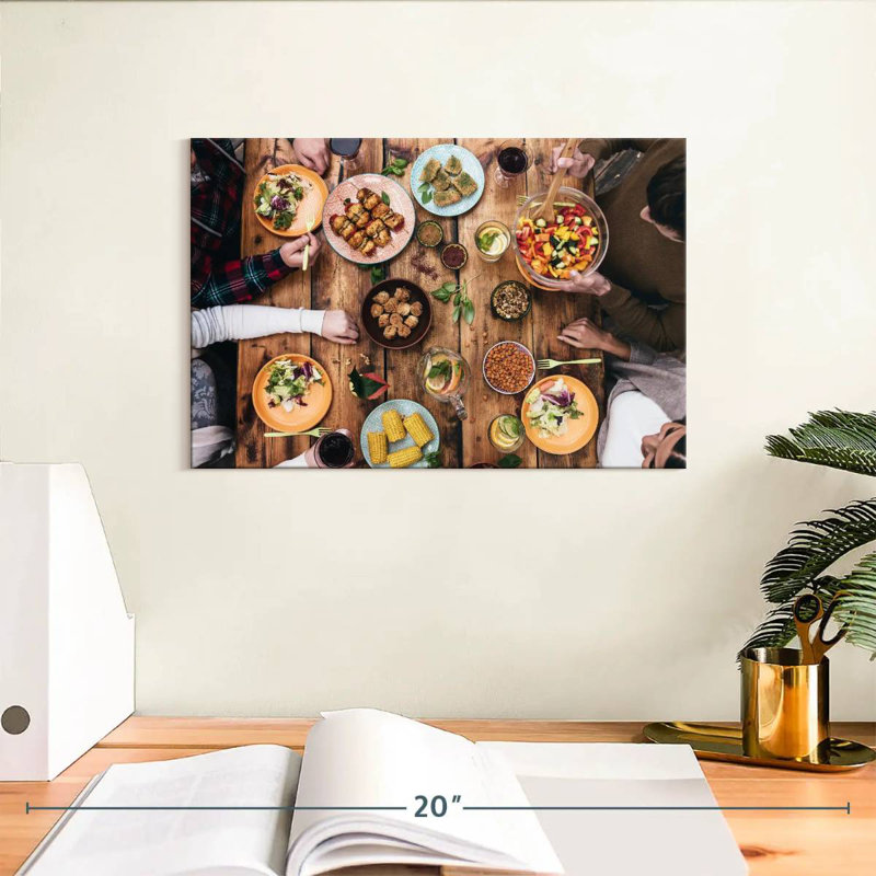 Yarlin Cozy Rustic Dinner, 8" H x 12" W