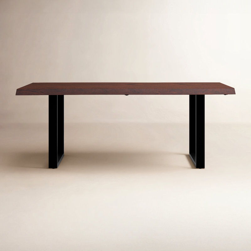 Colin Dining Table, Americano, Black, 29.75"H x 116"L x 40"W