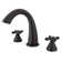 Double Handle Deck Mounted Roman Tub Faucet