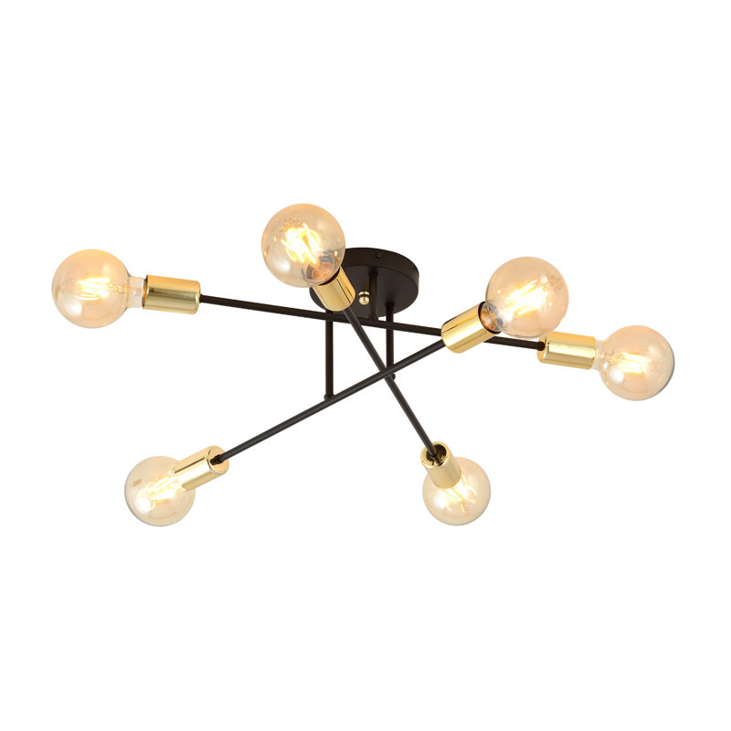 Murillo 6 - Light Sputnik Chandelier, Gold