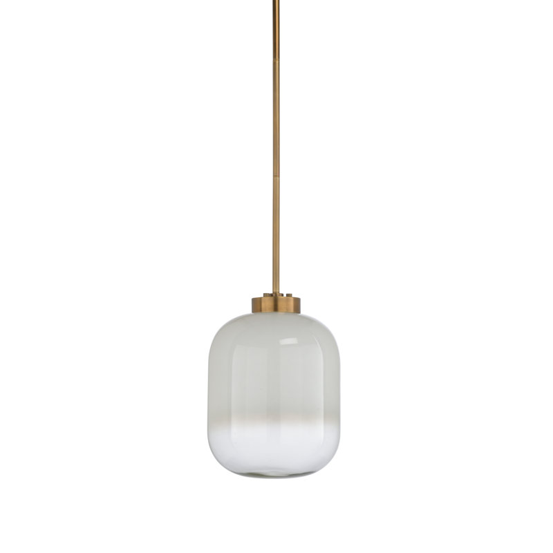 Subway 1 - Light Pendant, Brass, 24" H x 17" W x 17"D
