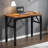 Small Computer Desk 31.5 Inches Folding Table No Assembly Sturdy Small Writing Desk Folding Desk For Small Spaces